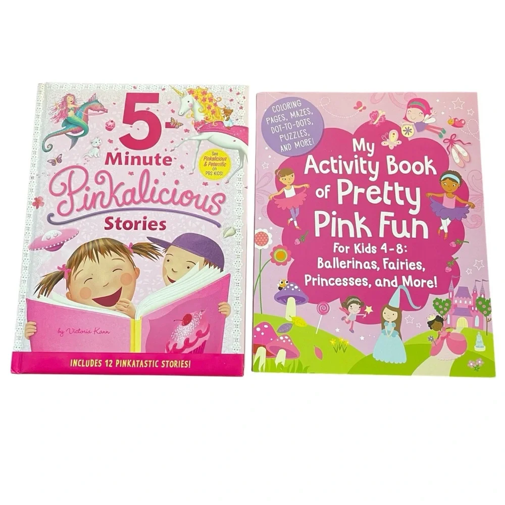 My Activity Book of Pretty Pink Fun & 5-Minute Pinkalicious Stories Bo…